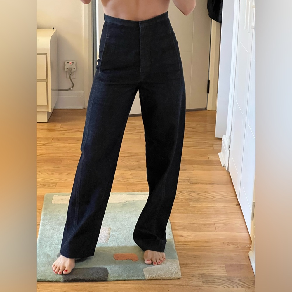 EUC Lemaire Denim Pants 36